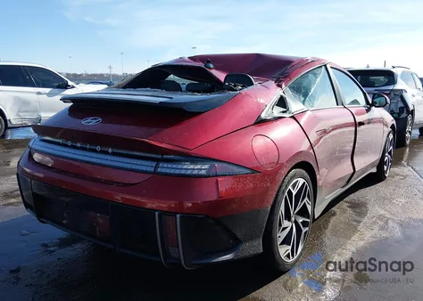 2023 Hyundai Ioniq 6 Sel z USA, uszkodzony, nr VIN KMHM34AC6PA037563